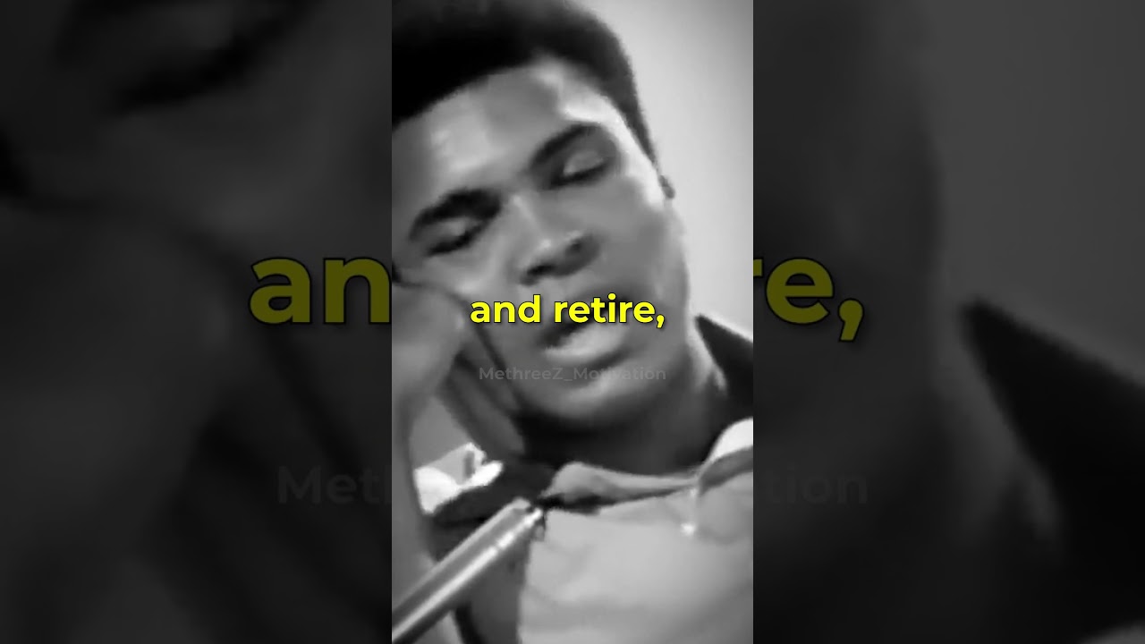 MUHAMMAD ALI STRATEGY