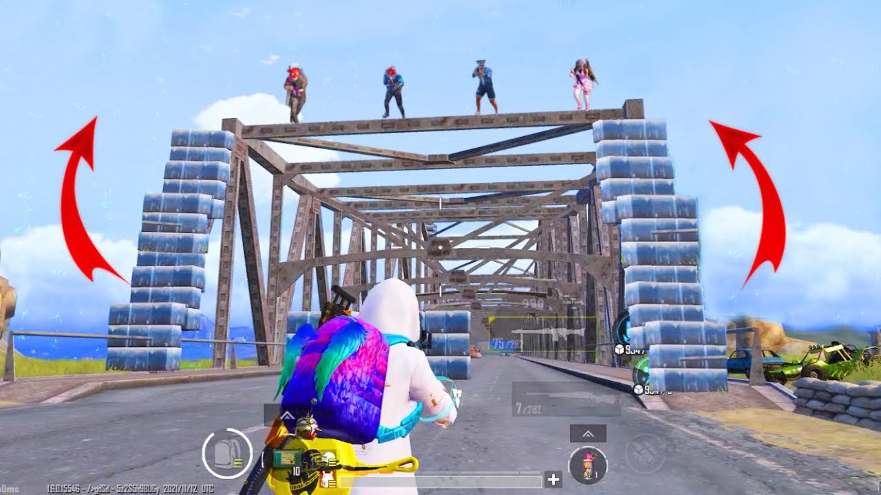 Omg!! REALLY INSANE BRIDGE CAMPER TEAM😱Pubg Mobile