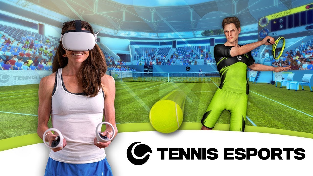 Out! Tennis Esports - a Meta Quest VR tennis simulation game