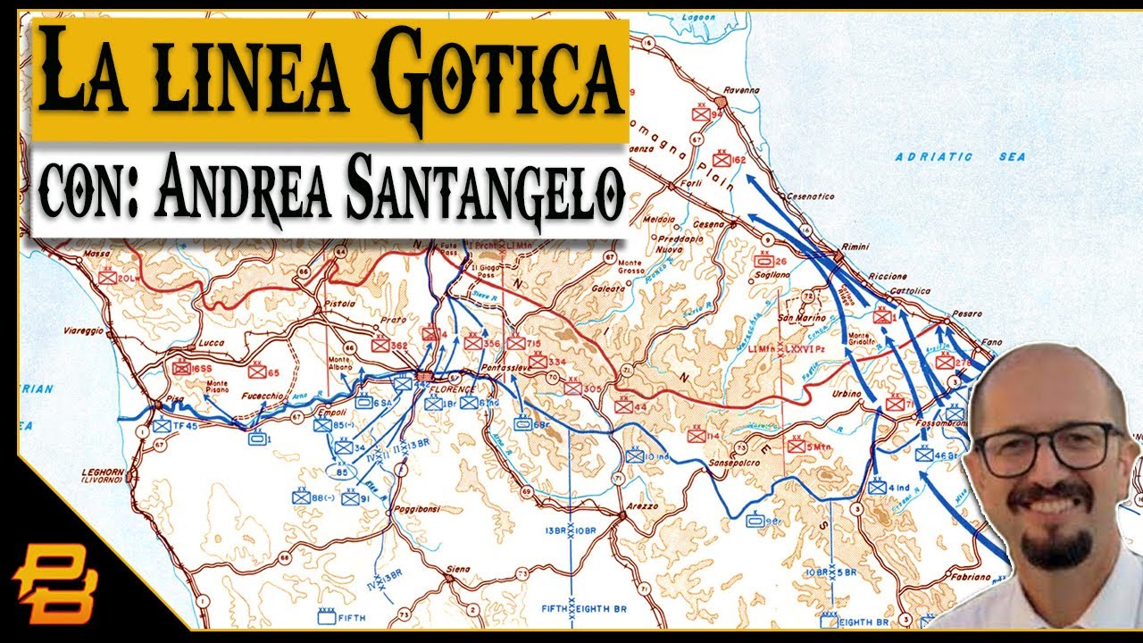 Live #237 ⁍ La linea Gotica, la pi&ugrave; sanguinosa campagna d'Italia - con: Andrea Santangelo