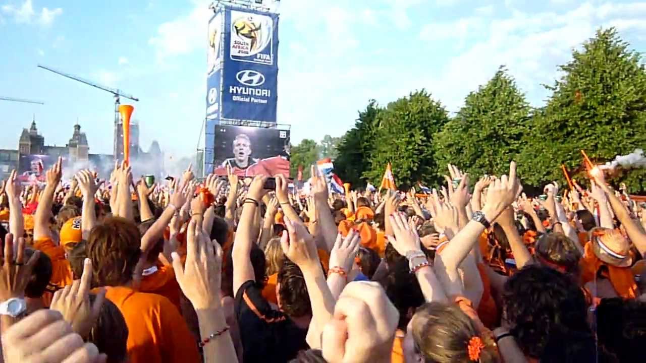 World Cup Final 2010, Amsterdam Museumplein
