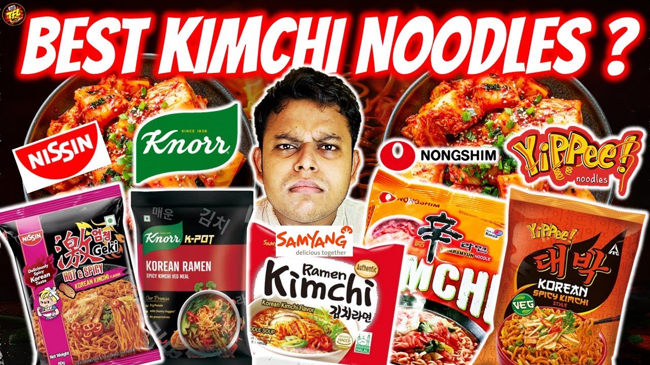 We Found the BEST KIMCHI Instant Noodles in INDIA!? 🤯 Instant Noodles Review