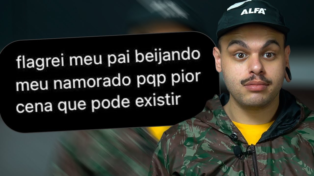 FLAGROU O PAI COM O NAMORADO