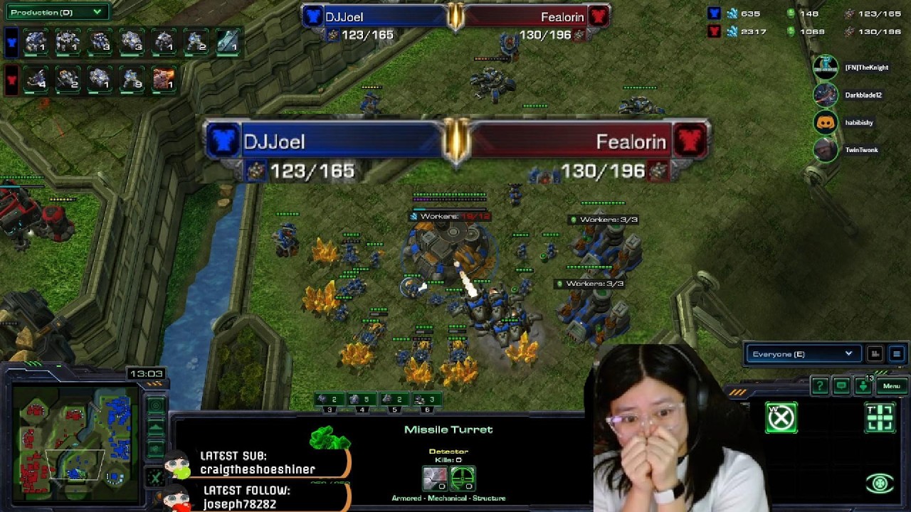 BeanCasts (with friends) Fealorin vs DJJoel (painful to watch at times)