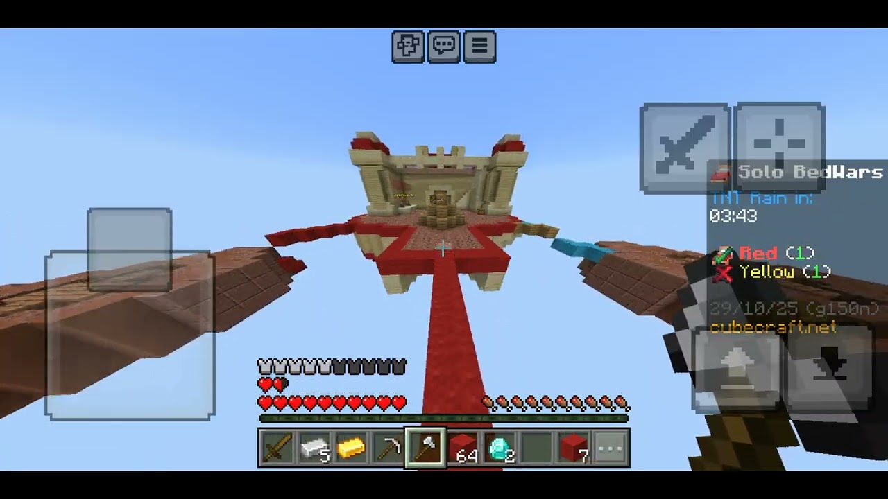 جلد لاعبين bedwars في كيوب كرافت 