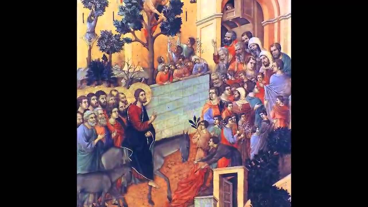 Дуччо. Маэста. Задняя часть