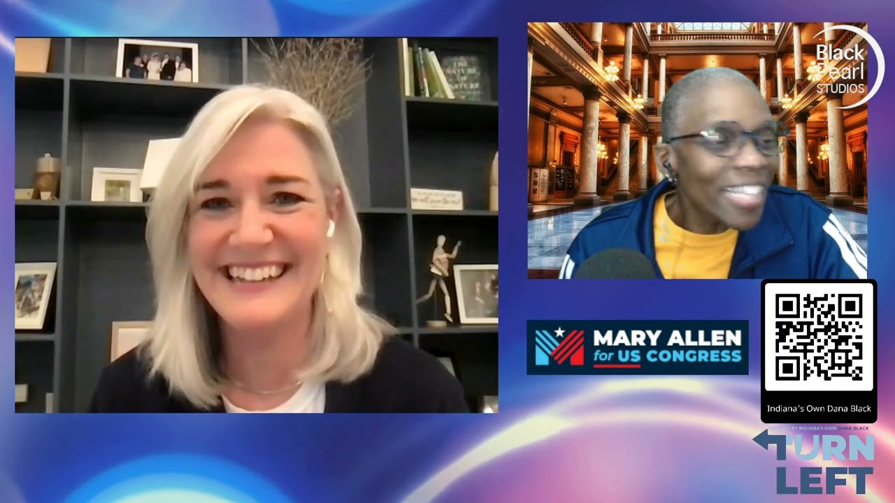 Turn Left Running for Congress 2026 Mary Allen IN-08