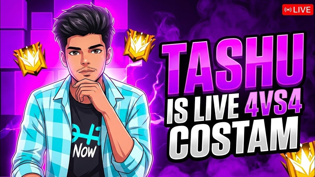 TASHU IS LIVE 🔴🎯6V 6 COSTAM