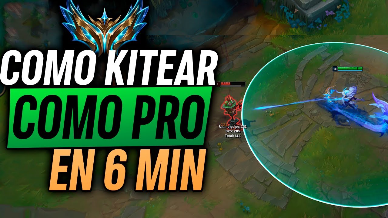 ✅ GUIA DE KITEO y CONFIGURACION del TECLADO League of Legends 2025 🧠 COMO KITEAR PERFECTO EN 6MIN! 💥