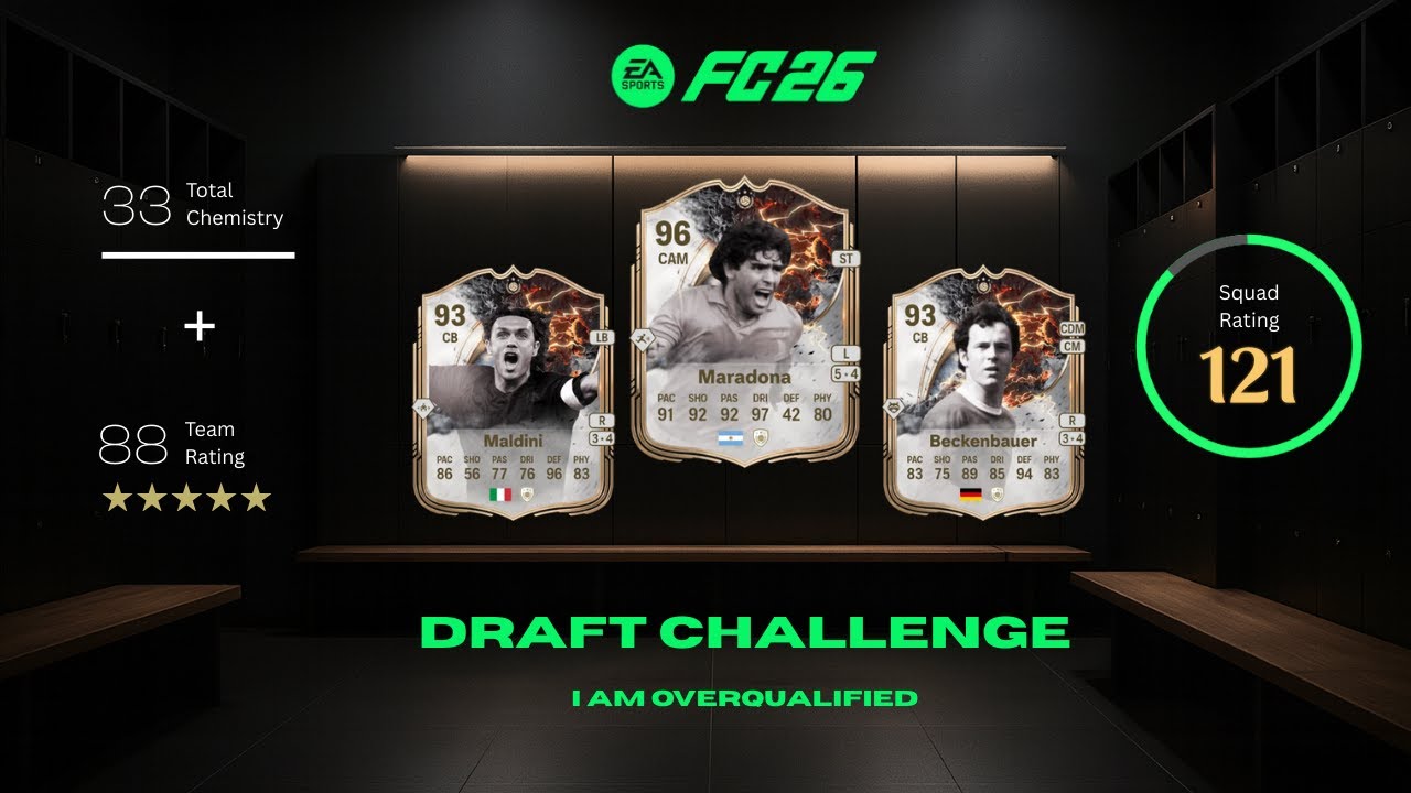 ASMR 121 FUT Draft Challenge! - EA FC 26 Draft
