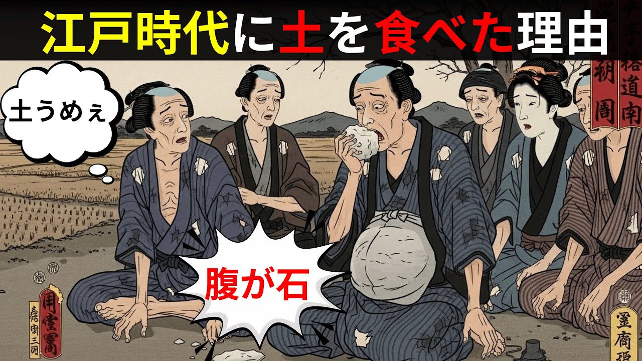 九十二万人が蒸発した天明三年｜日本史が目を背けた“本当の地獄” 【江戸時代の飢饉】