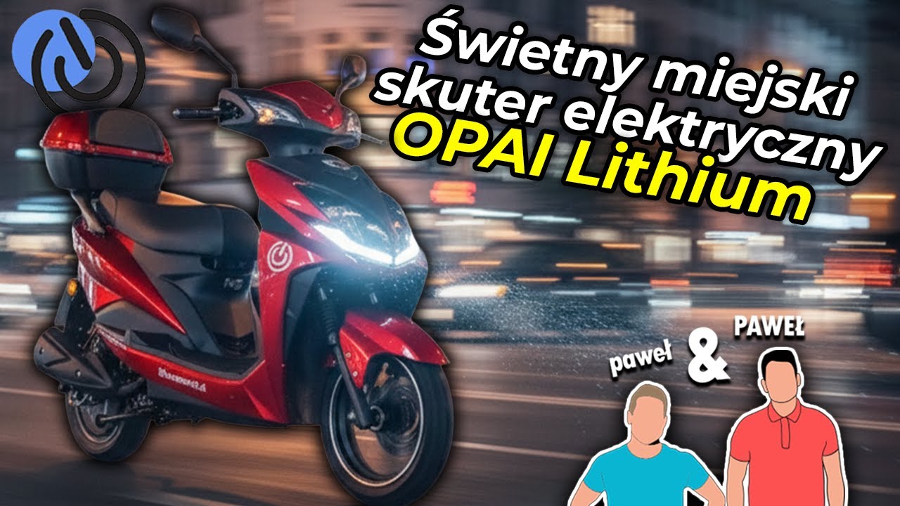 OPAI Lithium - elektryczny skuter dla każdego | iamelectric