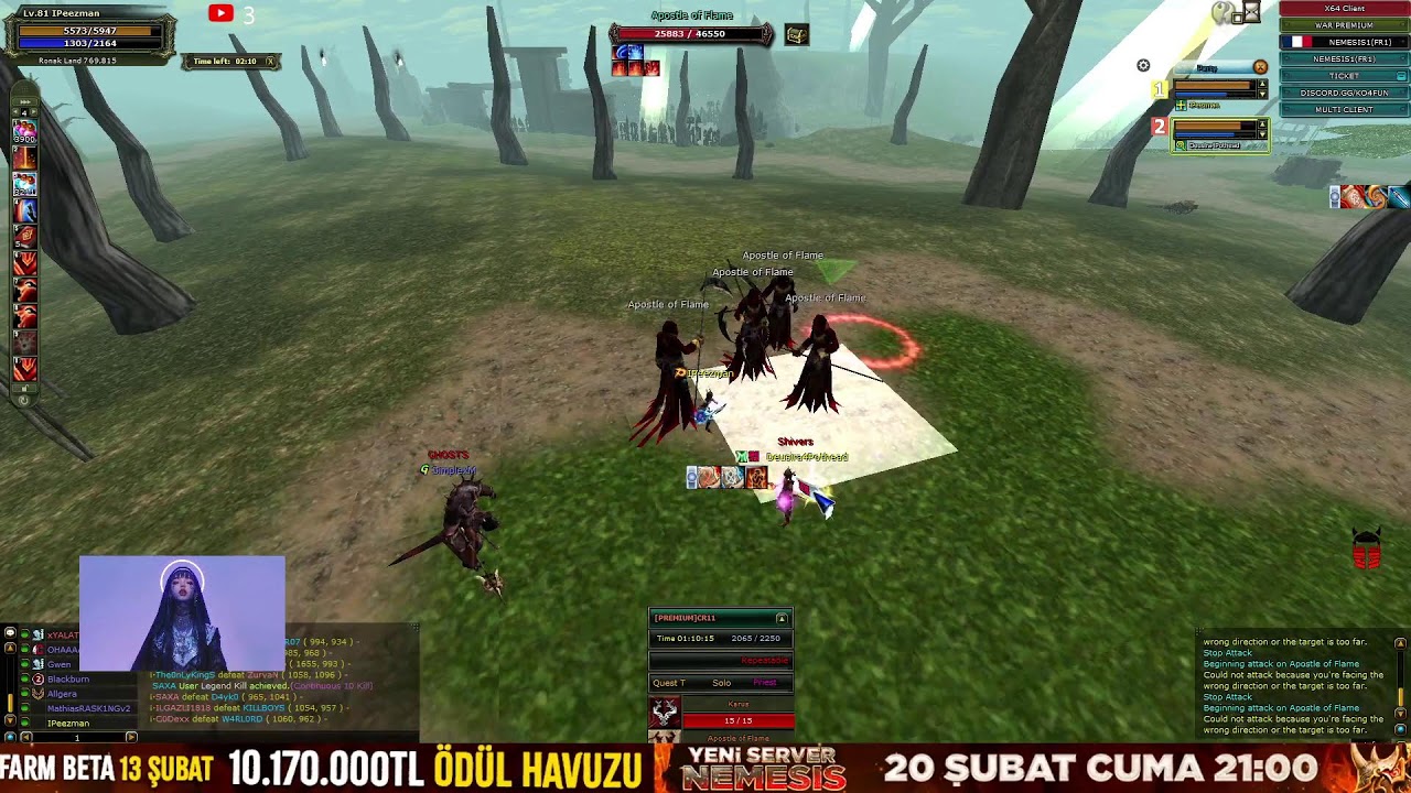 🏆#KO4FUN 🔥 MAGE PK 🔥 #KnightOnline 🏆 im4Spawa
