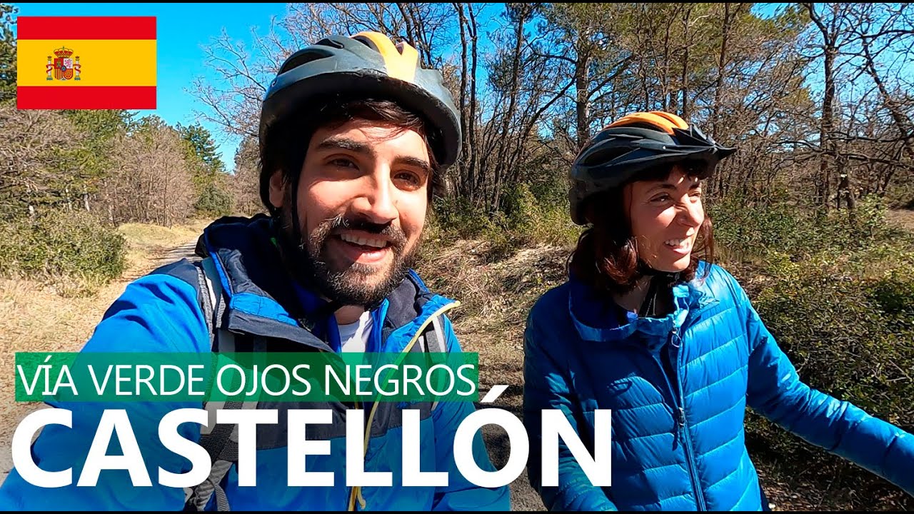 AVENTURA en BICICLETA por la Comunidad Valenciana 🚲 VIA VERDE OJOS NEGROS | VUELTALMUN