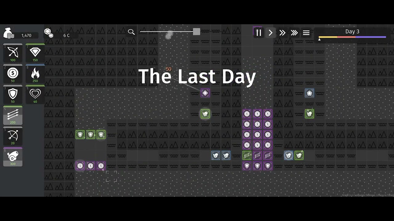 Minimalist TD | Stage 3-3. Mountain Valley - campaign (normal)