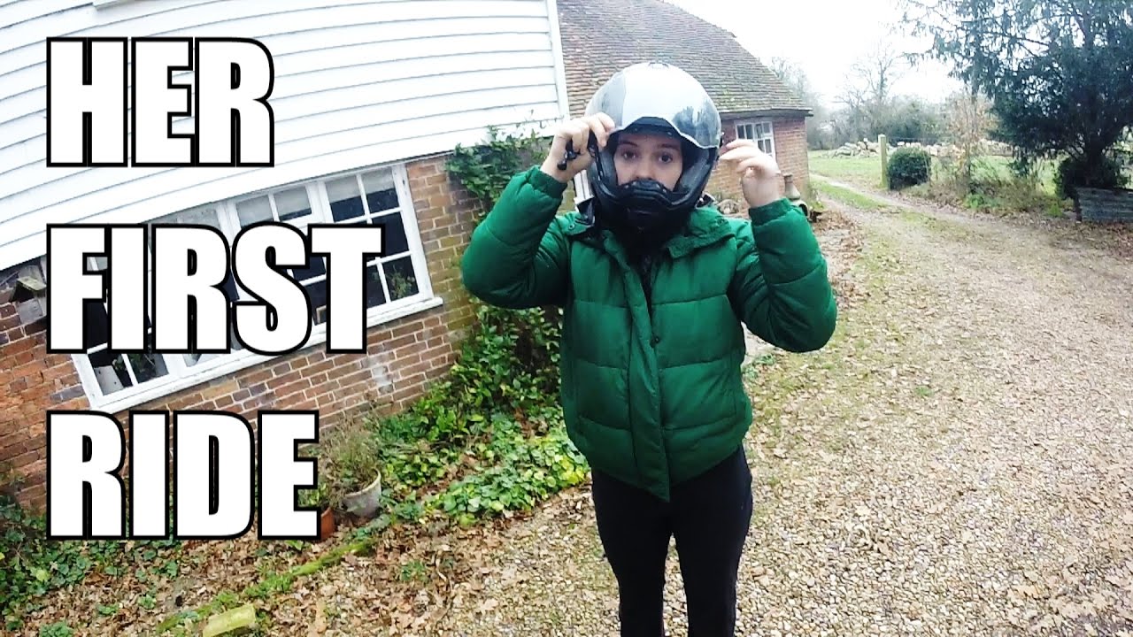 Her FIRST TIME Riding a Motorcycle | The Worst Thing About Motorcycles?