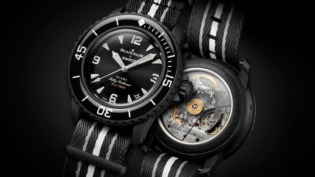 Watch Vlog 77)東京之旅意外收穫、充滿驚喜嘅 Fifty Fathoms Alternative “Blancpain X Swatch : Ocean of storms”