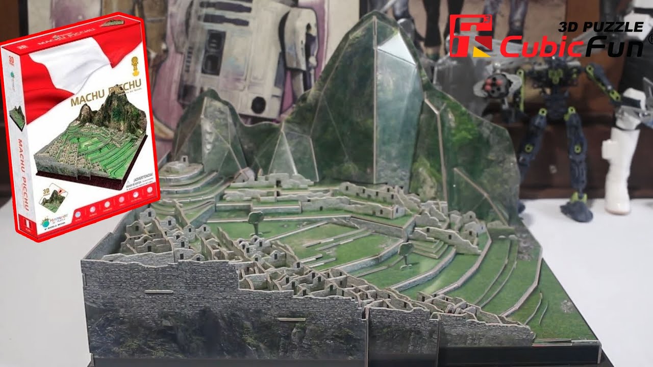Rompecabezas 3d Machu Picchu  Cubic Fun - Minimundo