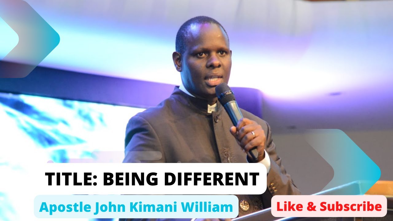 Проповедь апостола Джона Кимани Уильяма о том, как быть другим