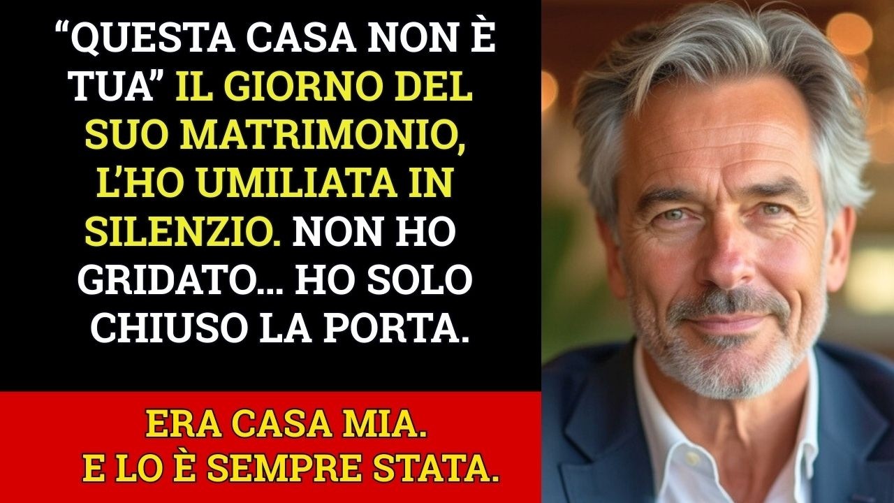 Mia Sorella Organizza Un Matrimonio Nella Mia Casa Al Mare E Io Non Sono Invitato, Ma Il Giorno Del…