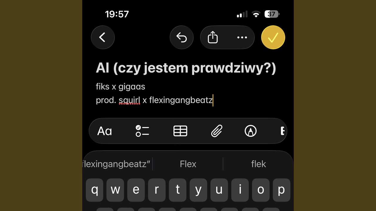 AI (czy jestem prawdziwy?)