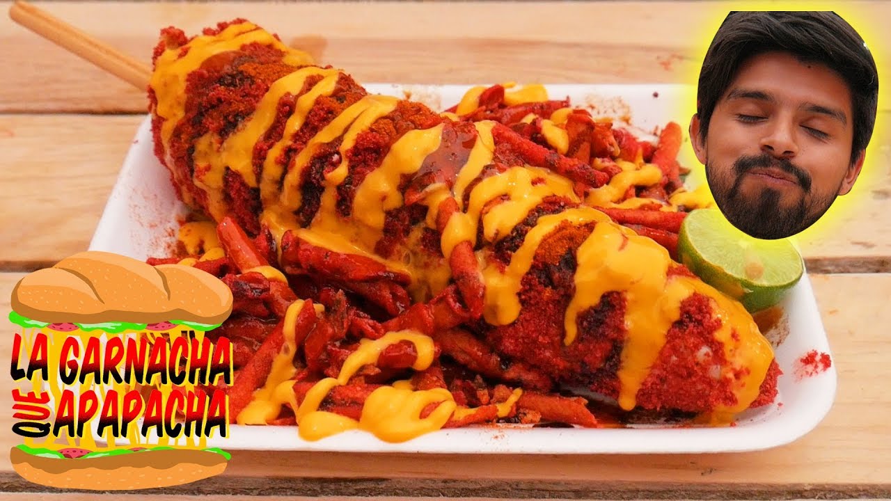 ESQUITES y elotes con TAKIS y SUADERO | La garnacha que apapacha