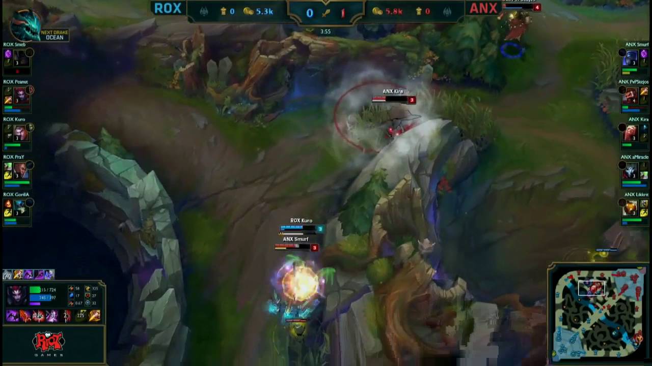 ROX vs ANX  День 1 FirstBlood