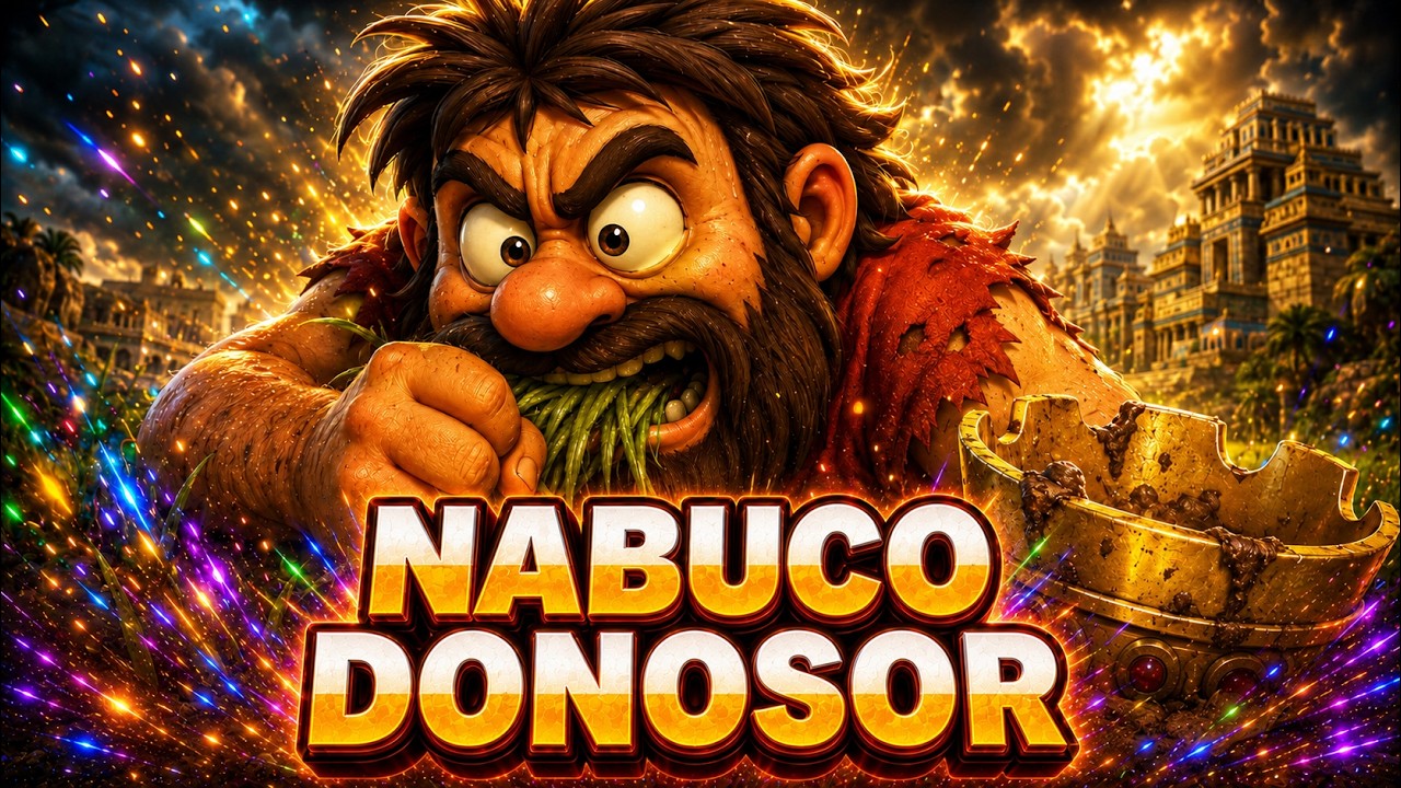 O Rei Comeu Capim &ndash; A Hist&oacute;ria de Nabucodonosor (Nabuco).  M&uacute;sica Infantil B&iacute;blica🐄👑🎶