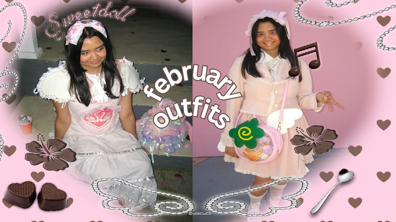 What I Wore in February // College, Valentines, & Pop Ups
