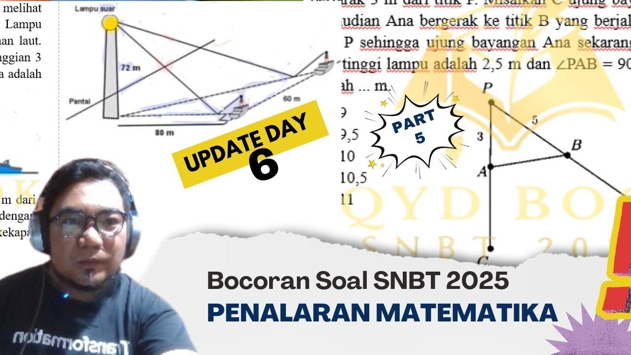 BOCORAN PENALARAN MATEMATIKA SNBT 2025 (Day 6) #snbt2025  #utbk2025 #bocoransnbt  #bocoransnbt2025