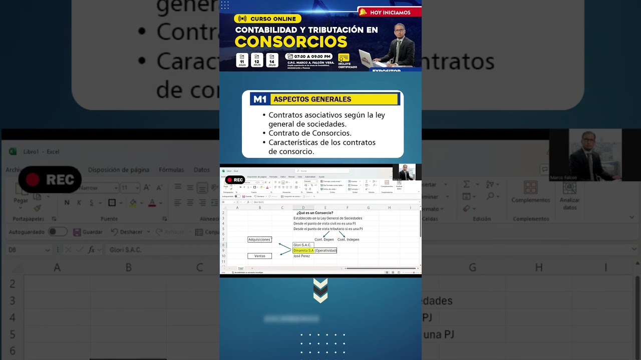 👨🏻&zwj;💻CONTABILIDAD Y TRIBUTACION EN CONSORCIOS📑