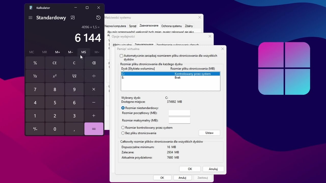JAK ZWIĘKSZYĆ ZAREZERWOWANĄ PAMIĘC RAM W WINDOWS 11