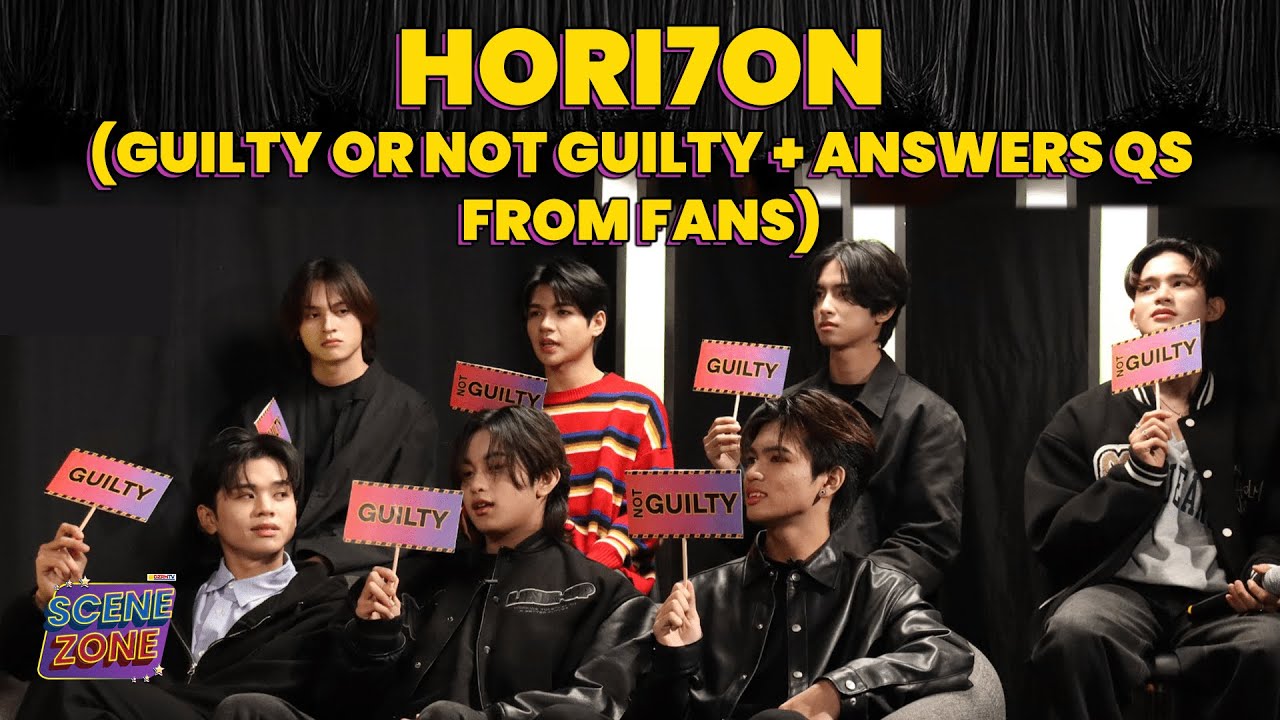 SCENEZONE: HORI7ON (Guilty or Not Guilty + Answers Qs from fans)