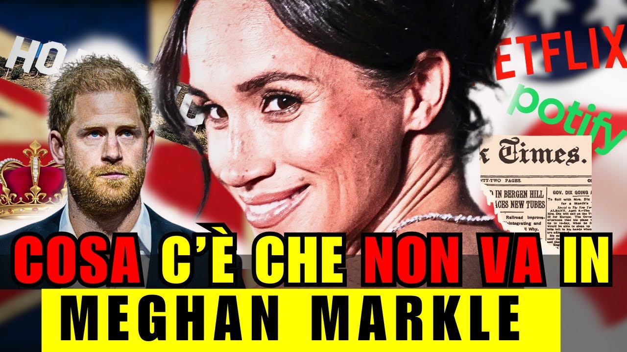🔴MEGHAN MARKLE: VUOLE il titolo da DUCHESSA, ma NON la FATICA 😓