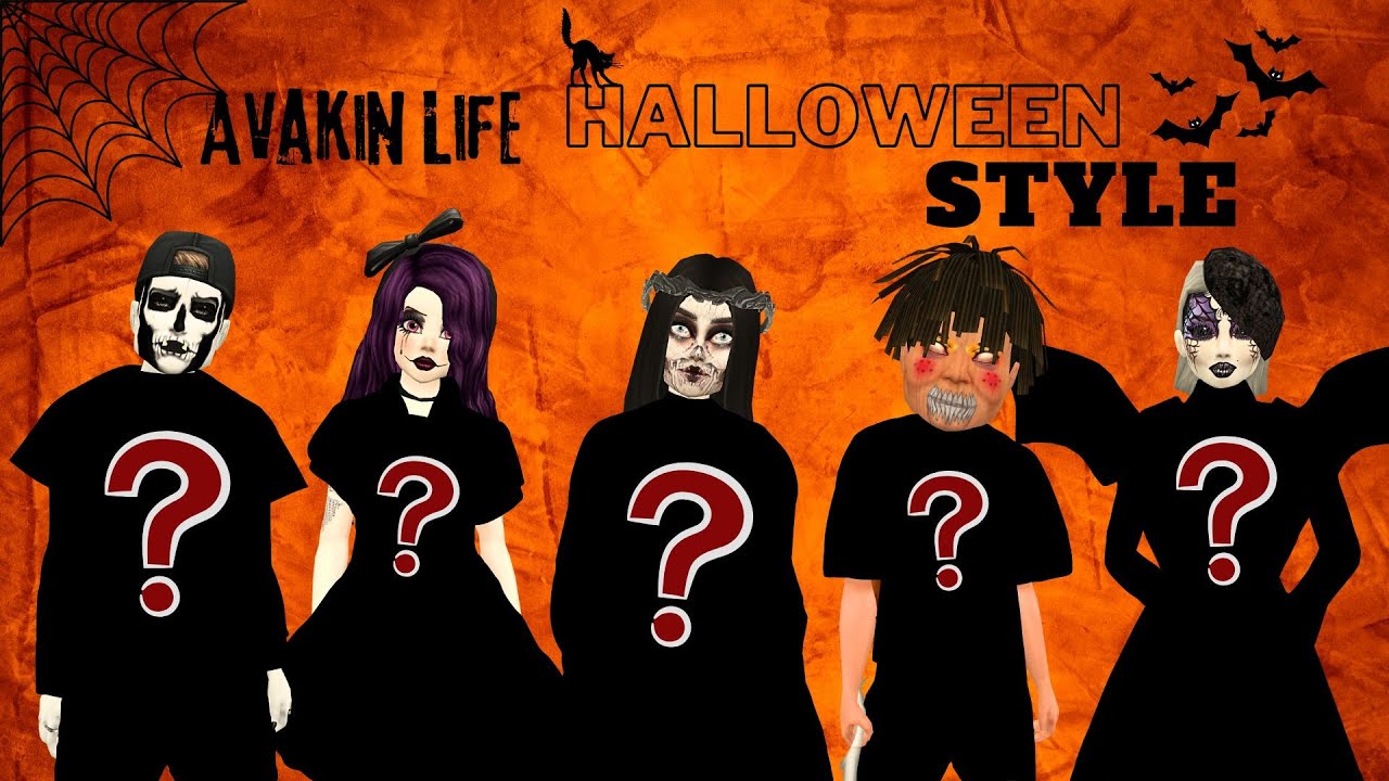 Avakin life - Outfit ideas Events | Idées de tenues Événements 👉 Halloween 🎃👻