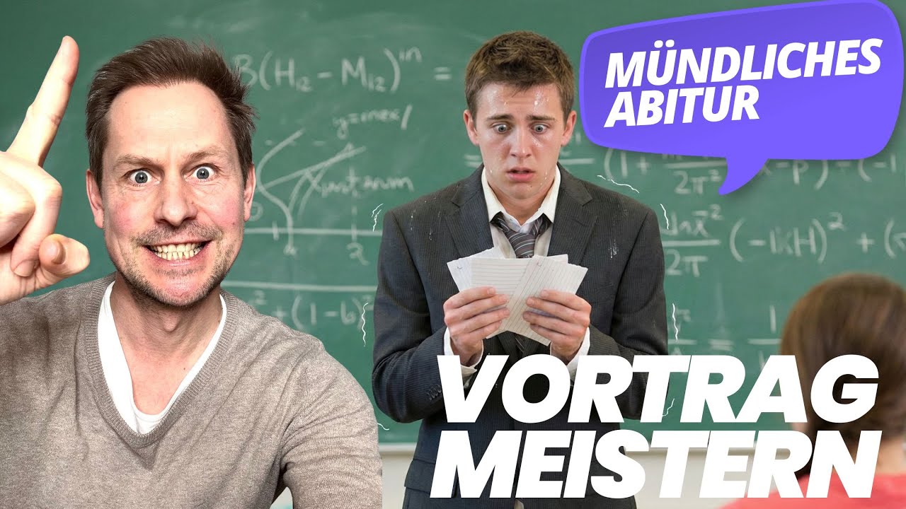 Mündliches Abitur 2026 - den Kurzvortrag meistern