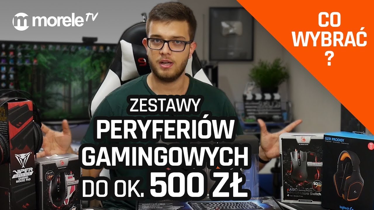 Zestawy peryferiów gamingowych do ok. 500 zł | Co wybrać?