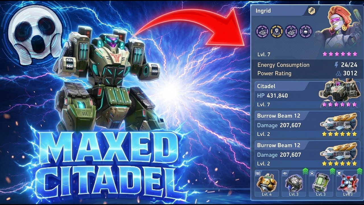 NEW META? MAXED CITADEL IS INSANE ⚡ | Mech Arena