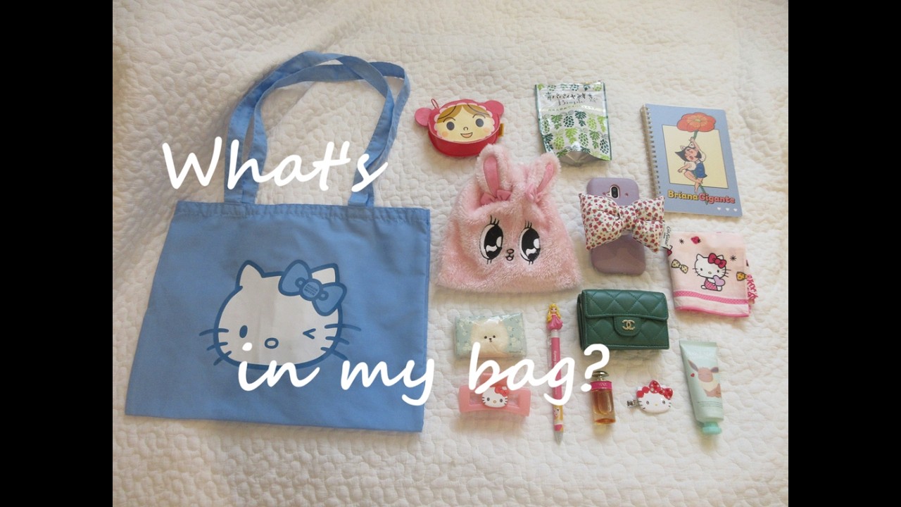 【What's in my bag?】昨日のカバンの中身？＃인마이백 #