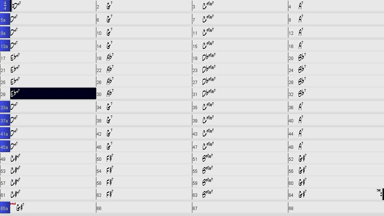 2 5 1 6 Jazz PlayAlong Drums Bass and YOU in 3 Keys, up down approach