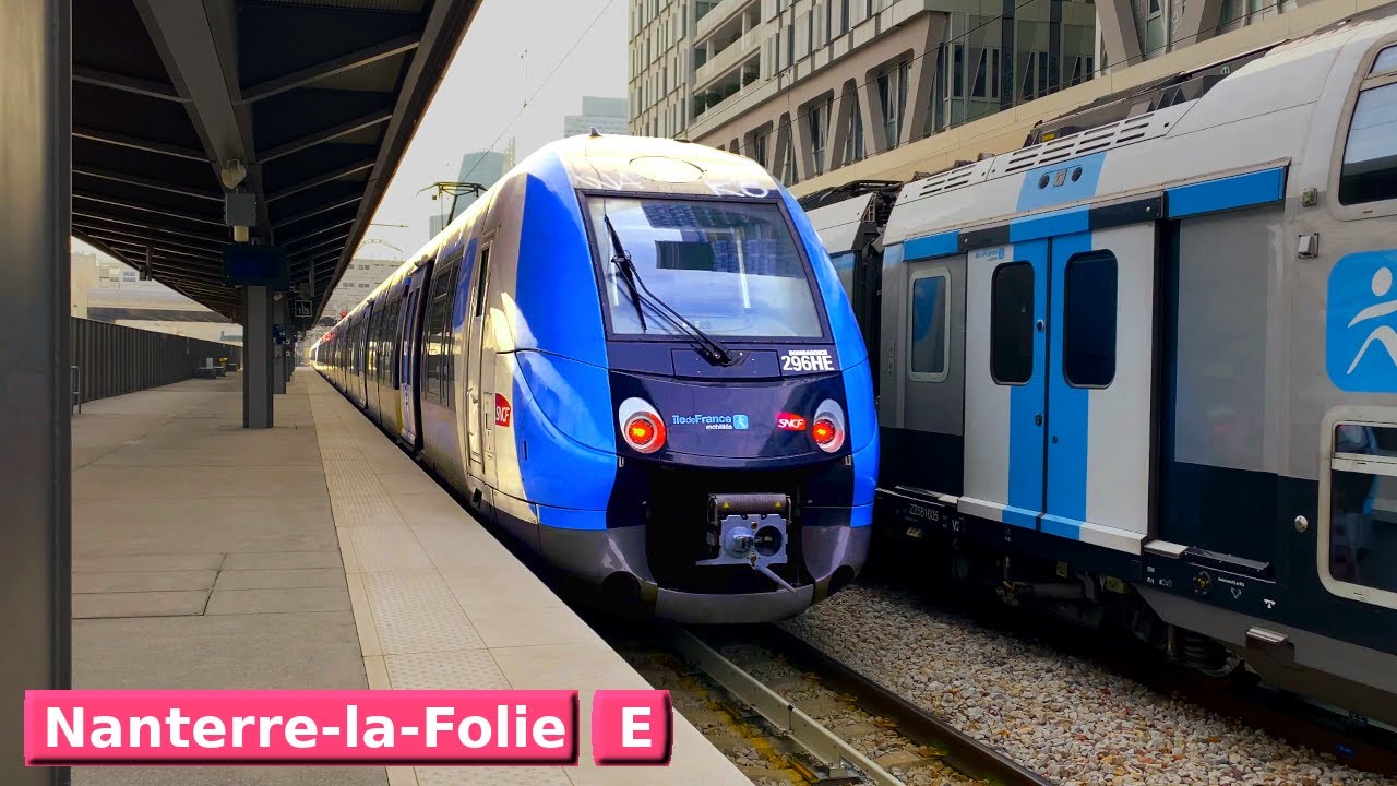 Nanterre-la-Folie | RER E : Париж ( SNCF Z58000 - Z50000 )