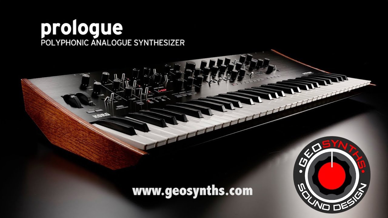 Korg Prologue - Custom Patches 1 to 25 - GEOSynths.com