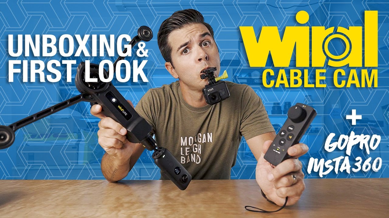 Wiral LITE + GOPRO and INSTA360 - UNBOXING AND FIRST LOOK