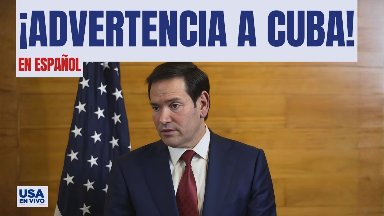 🔴 MARCO RUBIO lanza ADVERTENCIA a CUBA e IRÁN desde el Caribe: 