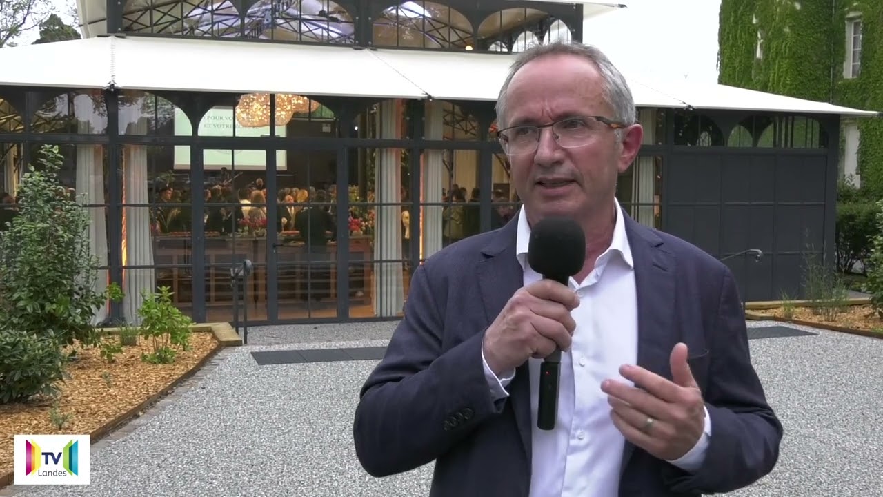 Linxe 250423 Chateau Belle époque Inauguration Orangerie