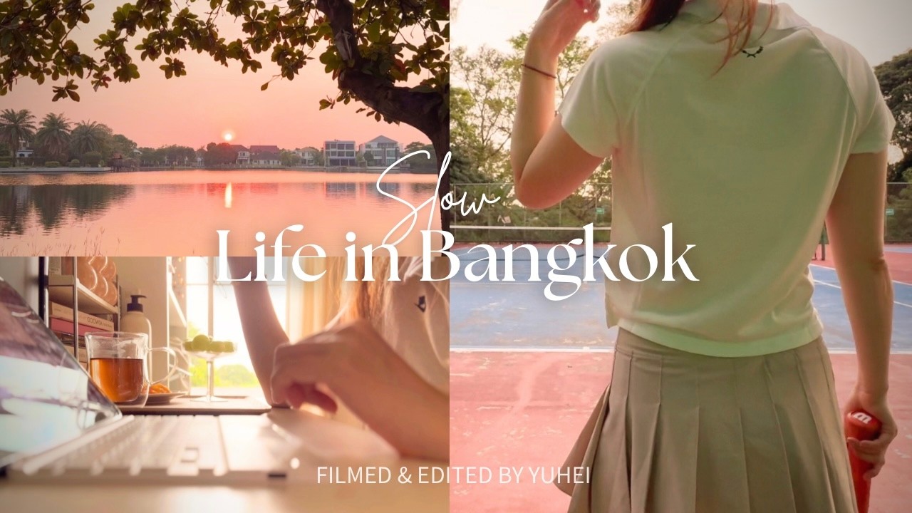 Bangkok Feels Like Winter 🌬️ | Oden Soup, Tennis & Slow Life (Why I Don’t Miss Korean Winter)