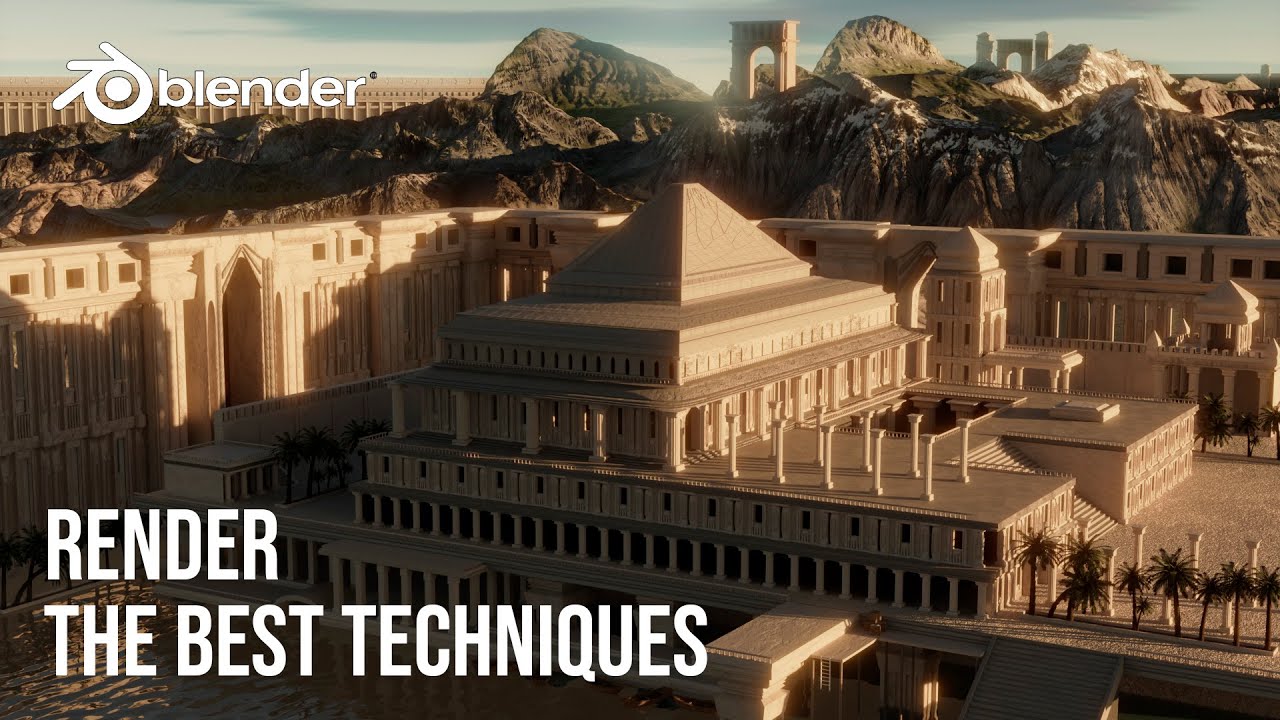 Лучшие методы рендера в Blender / The best rendering techniques in Blender