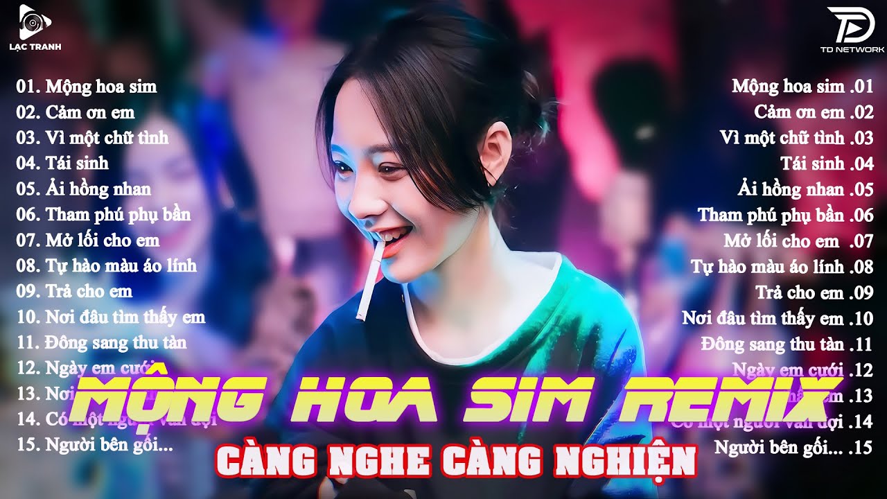 Mộng Hoa Sim Remix ♫ BXH Nhạc Trẻ EDM Hot Trend TRIỆU VIEW - Top 20 Bản EDM TikTok Gây Nghiện
