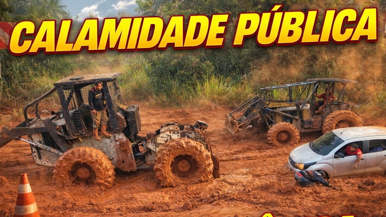 Calamidade Pública. Transamazônica pede socorro.