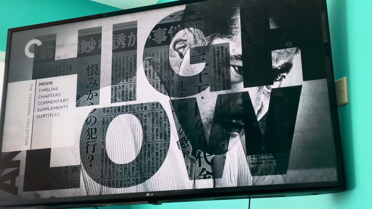 (Redo Video) Opening to High and Low (1963) 2011 Blu-Ray 